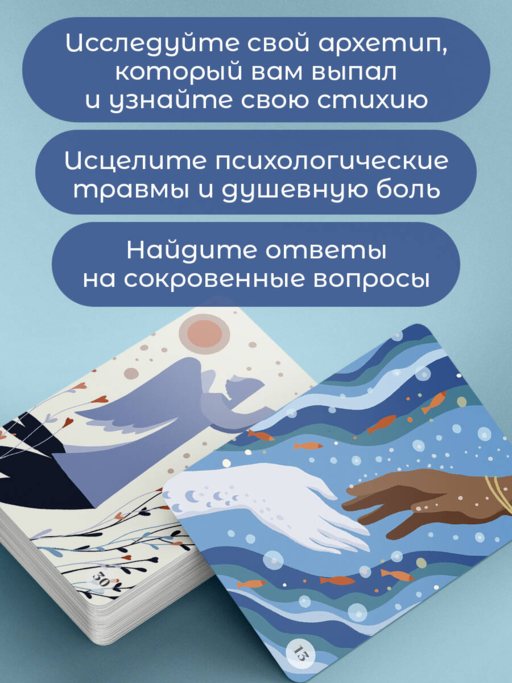 Женские стихии и архетипы. 55 метафорических карт