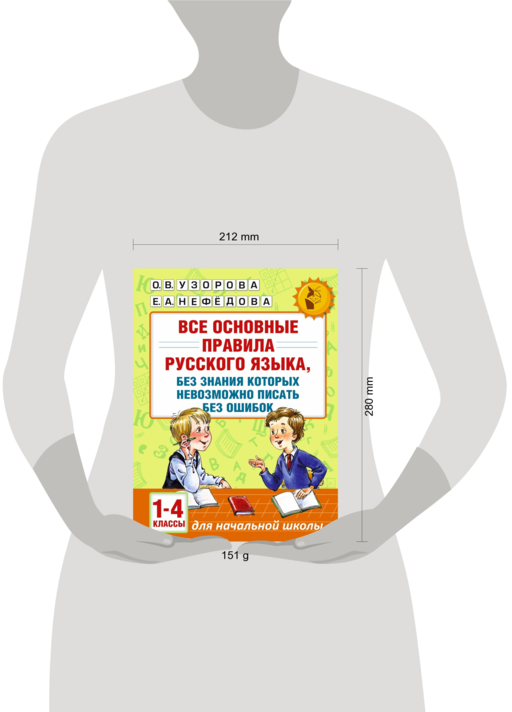 Все основные правила русского языка, без знания которых невозможно писать без ошибок. 1-4 классы