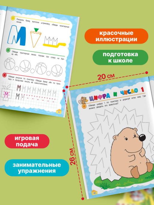 Прописи. Готовим руку к письму: для детей 5-7 лет