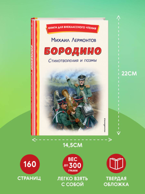Бородино. Стихотворения и поэмы (ил. Н. Гаврицкова)