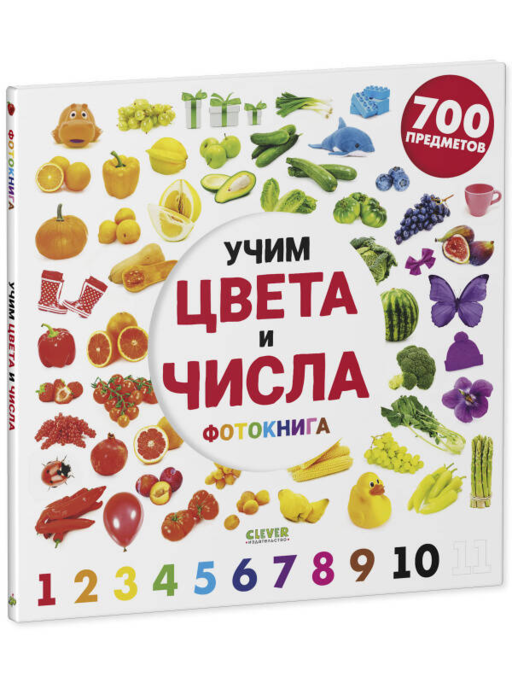 Найди и покажи. Фотокниги. Учим цвета и числа. Фотокнига