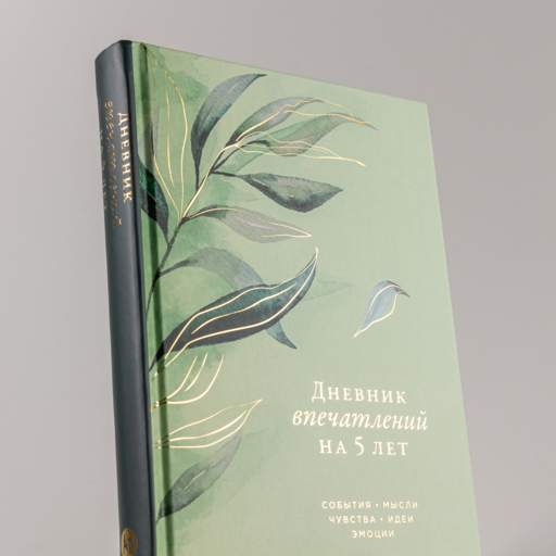 Дневник впечатлений на 5 лет: 5 строчек в день (макси)