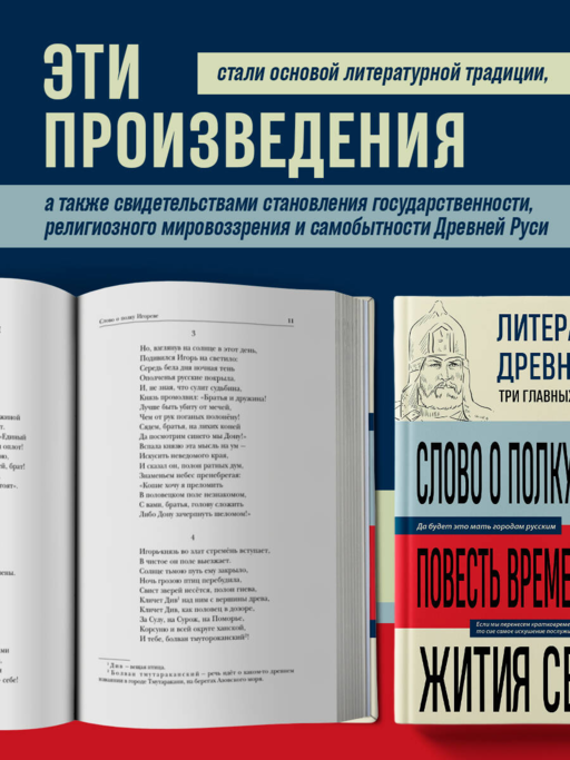 Литература Древней Руси. Слово о полку Игореве. Повесть временных лет. Жития святых