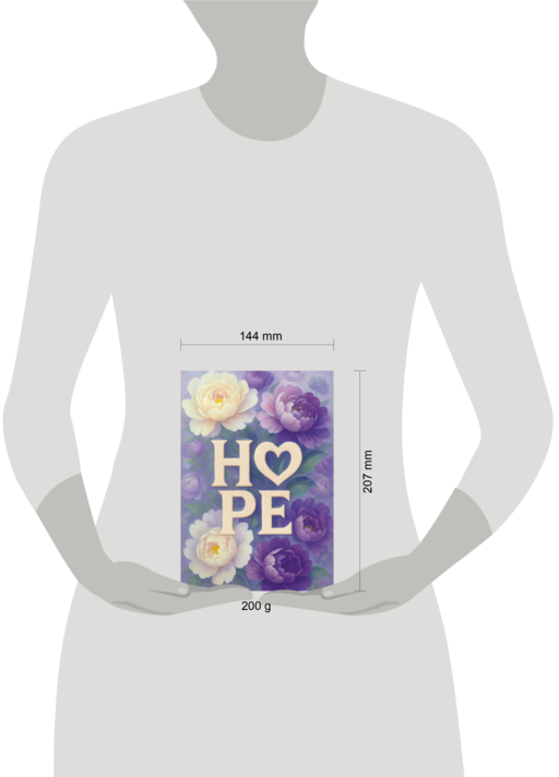 HOPE. Ежедневник недатированный (А5, 72 л.)