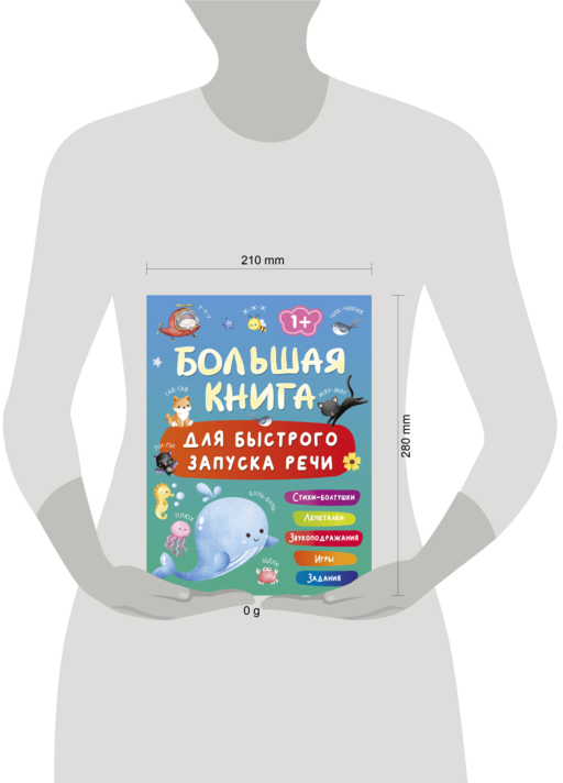 Большая книга для быстрого запуска речи. 1-2 года
