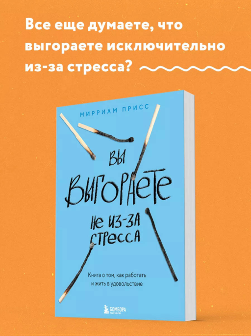 Вы выгораете не из-за стресса. Книга о том, как работать и жить в удовольствие