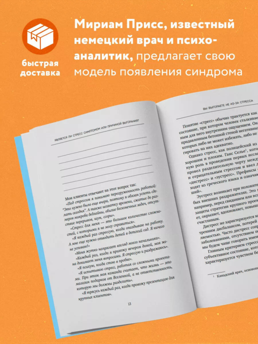 Вы выгораете не из-за стресса. Книга о том, как работать и жить в удовольствие