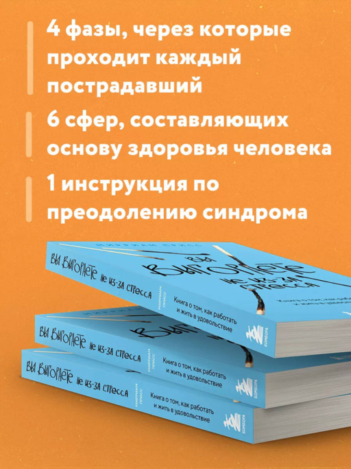 Вы выгораете не из-за стресса. Книга о том, как работать и жить в удовольствие