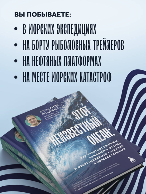 Этот неизвестный океан: как работают приливы, рождаются шторма и живут невидимые создания в морских глубинах