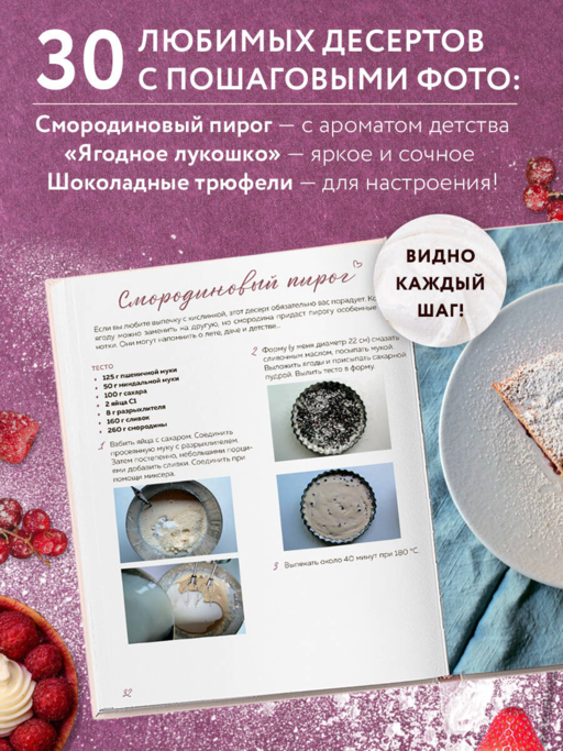 Десерты, которые вы любите. Пироги, печенье, трайфлы и самые популярные сладости