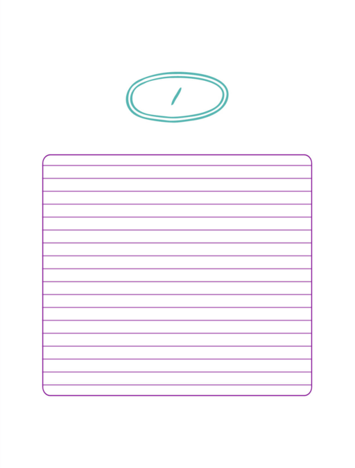 Твой день, твои записи! Блокнот в линейку с корейской практичностью (А6, 48 л., скругленные углы)