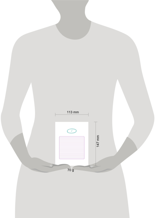 Твой день, твои записи! Блокнот в линейку с корейской практичностью (А6, 48 л., скругленные углы)
