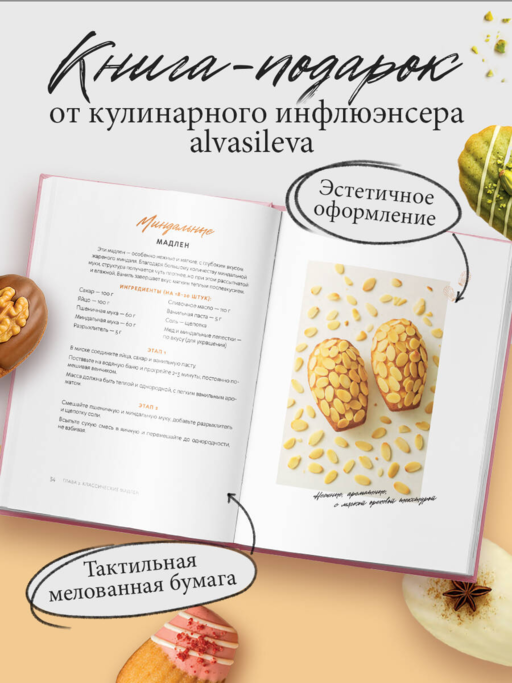 Мадлен. Легендарное французское печенье - с легкостью!