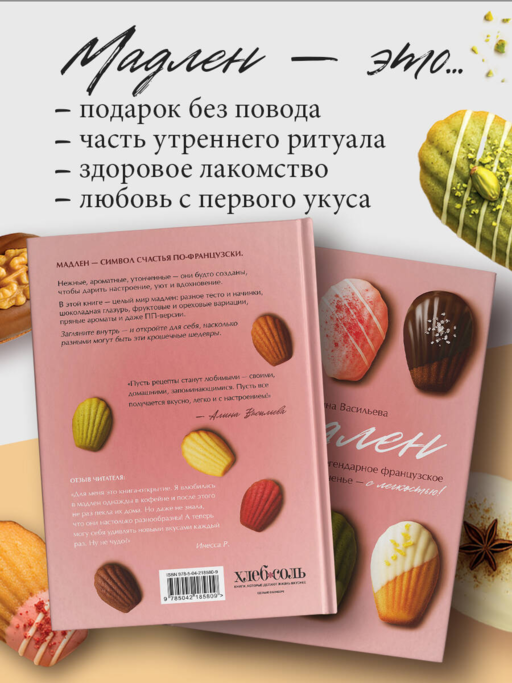 Мадлен. Легендарное французское печенье - с легкостью!
