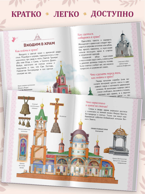Лучший подарок крестнице. 77 самых главных вопросов и ответов (ил. И. Панкова) (с грифом РПЦ)