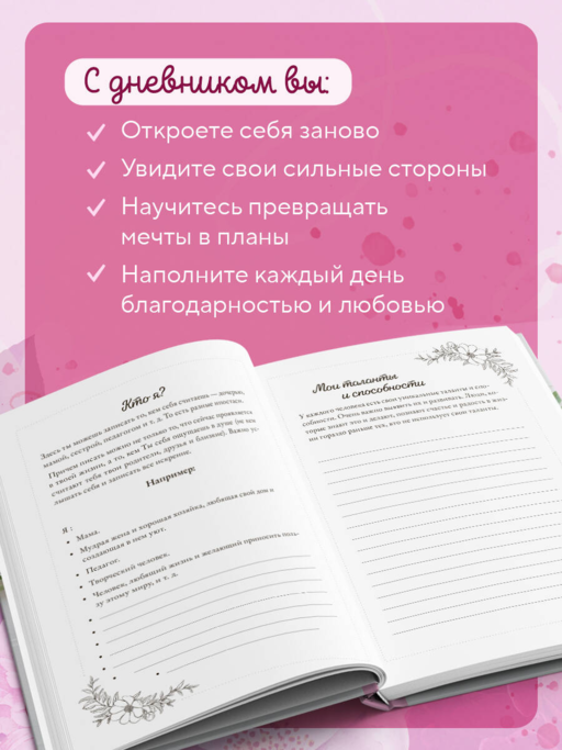 Мой личный дневник. Познакомься с самым важным человеком своей жизни — собой!