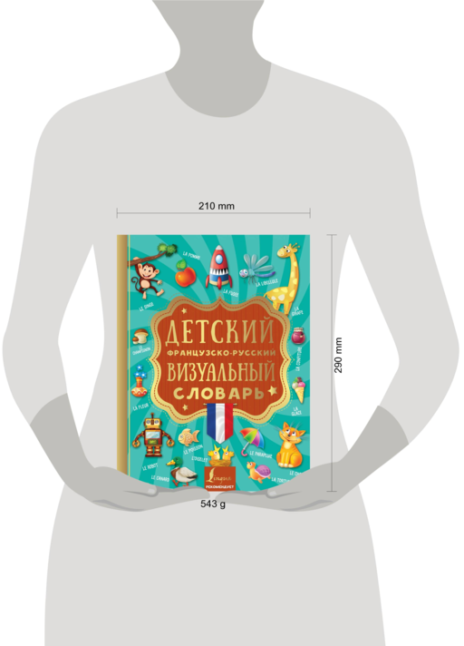 Детский французско-русский визуальный словарь