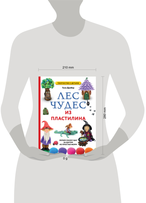 ЛЕС ЧУДЕС из ПЛАСТИЛИНА. Лепим СКАЗКУ шаг за шагом из простых форм