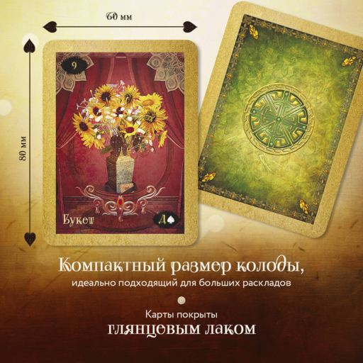Магический оракул Ленорман (36 карт и руководство в подарочном оформлении)