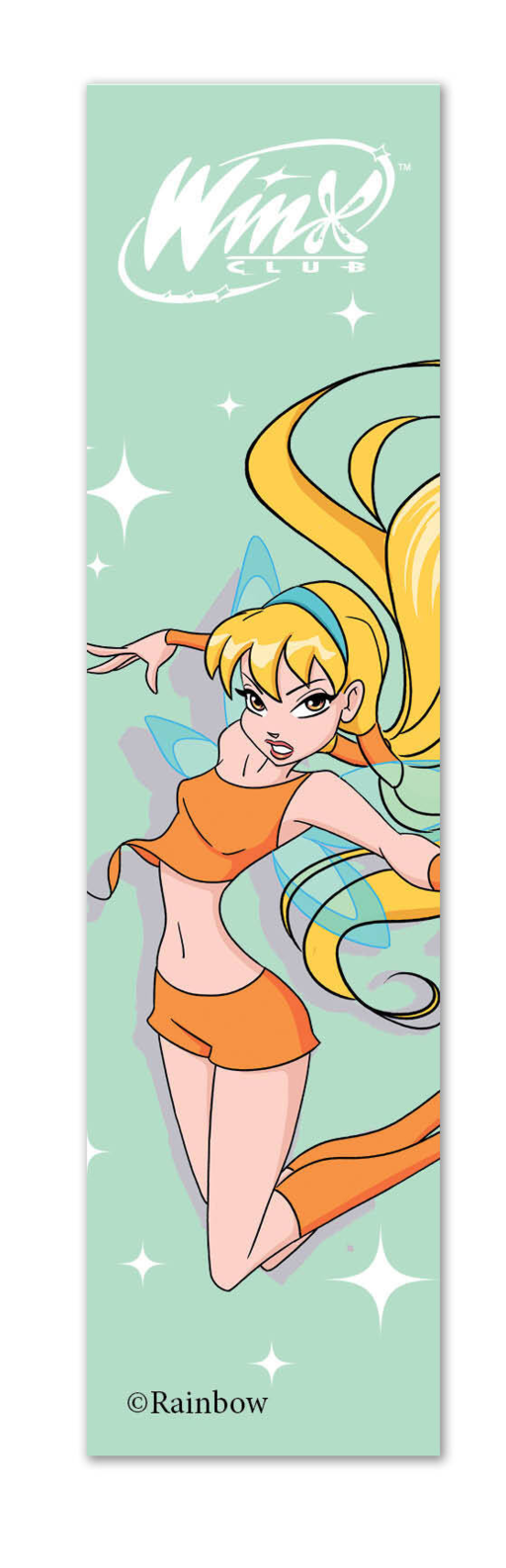 Winx. Закладка с резинкой. Стелла