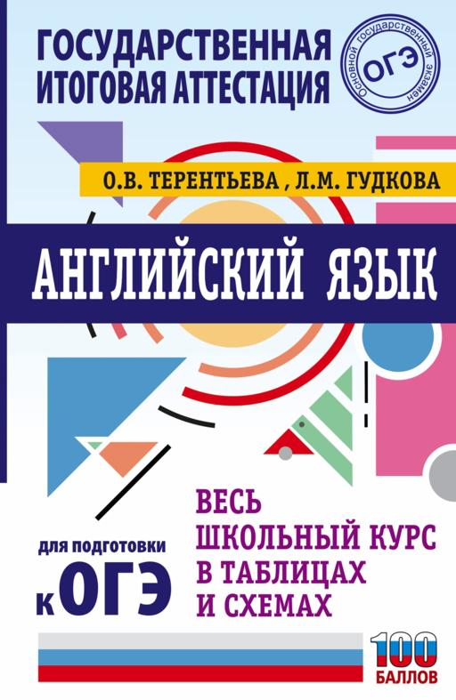 ОГЭ Английский язык Весь школьный курс в табл.
