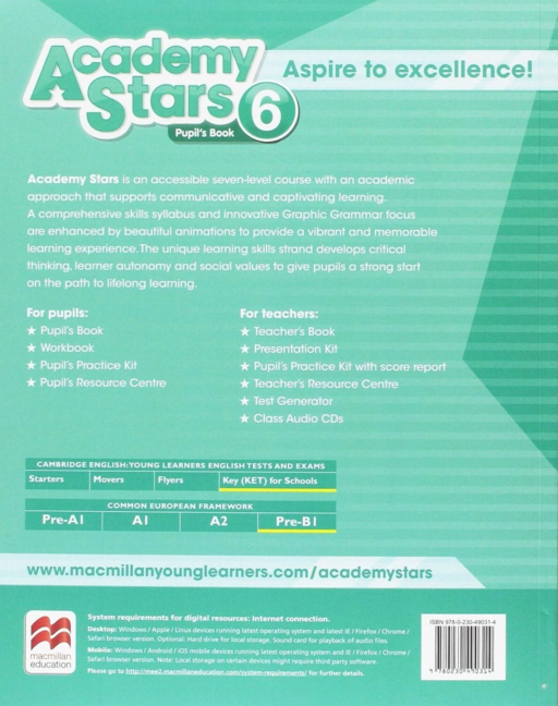 Academy Stars 6 PB Pk
