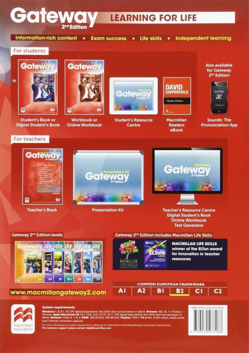 Gateway 2nd Ed B2 SB Pk