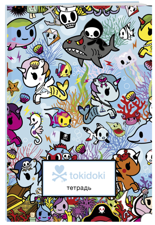 tokidoki. Тетрадь (B5, 40 л., УФ-лак)