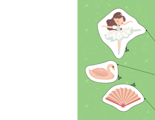 Мои первые вырезалки. Для девочек 4+