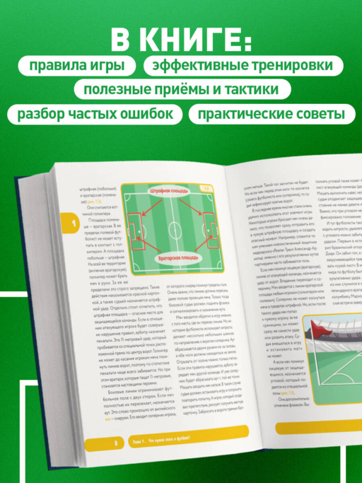 Футбол. Книга-тренер