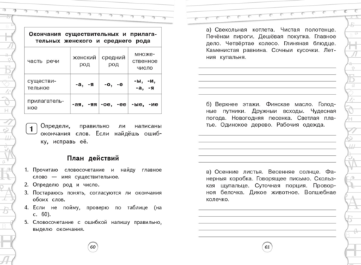 Тренажер по русскому языку. 2 класс