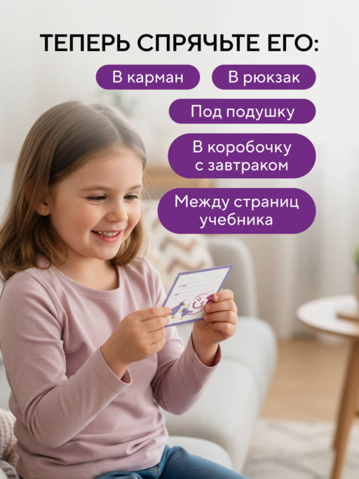 Объятия в кармашке. 30 согревающих мини-писем от мамы для эмоциональной поддержки