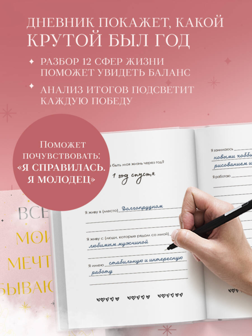 Все мои мечты сбываются. Дневник исполнения желаний