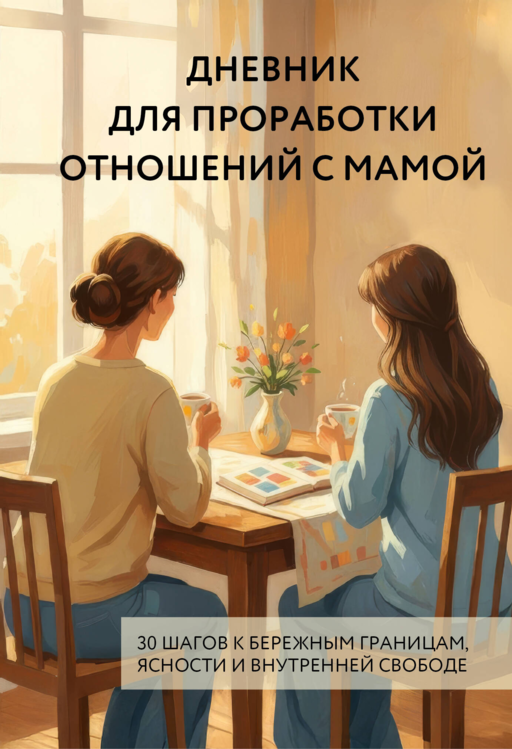 Дневник для проработки отношений с мамой. 30 шагов к бережным границам, ясности и внутренней свободе