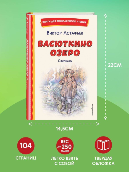 Васюткино озеро. Рассказы (ил. О. Зубарева)
