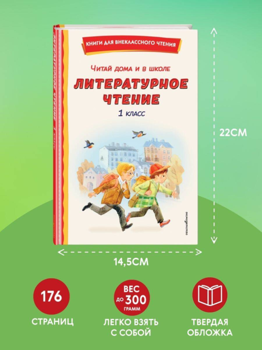 Читай дома и в школе. Литературное чтение. 1 класс (с ил.)