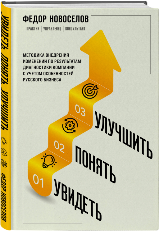 Увидеть. Понять. Улучшить. Методика внедрения изменений, по результатам диагностики компании, с учетом особенностей русского бизнеса