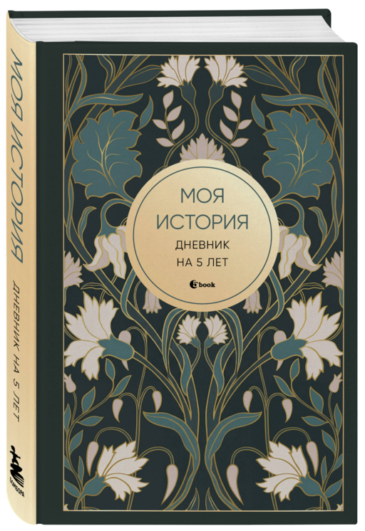 Моя история. Дневник на 5 лет (пятибук мини, ар-деко)