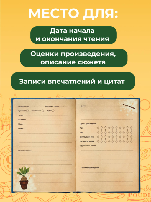 Гарри Поттер. Неофициальный читательский дневник (письмо)