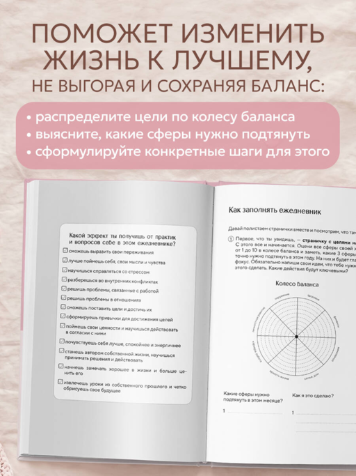 It’s YOUR time. Умный ежедневник легкого планирования (розовый)