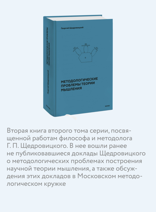 Методологические проблемы теории мышления
