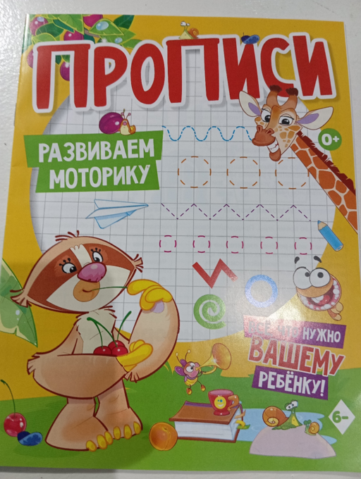 Прописи Развиваем моторику