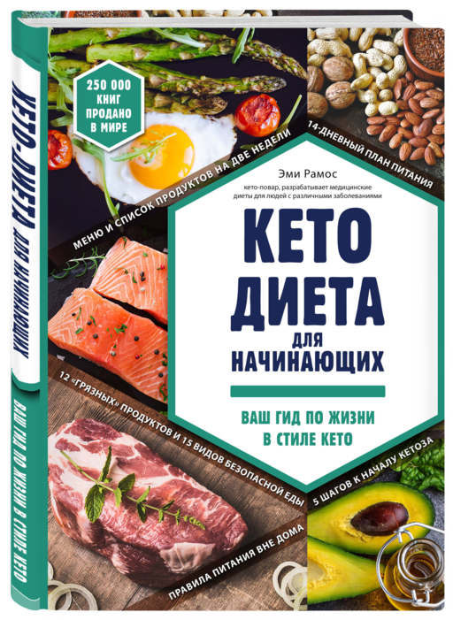 Кето-диета для начинающих. Ваш гид по жизни в стиле Кето.