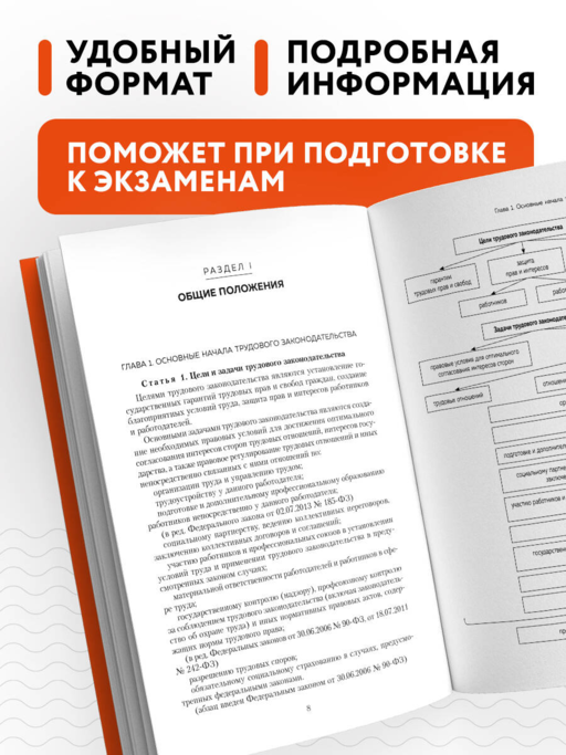 Трудовой кодекс РФ в схемах. Учебное пособие