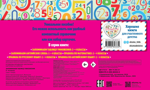 Запоминаем таблицу умножения: 2-4 классы