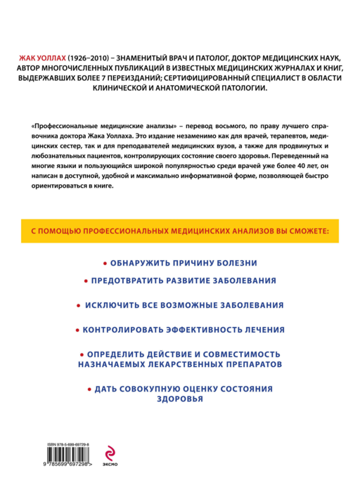 Профессиональные медицинские анализы