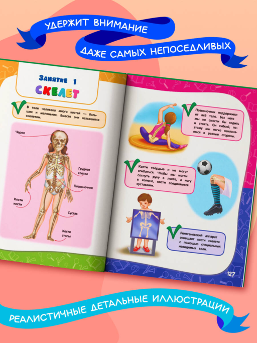 Годовой курс занятий: для детей 4-5 лет (с наклейками)