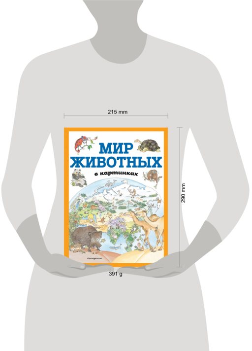 Мир животных в картинках (ил. Даниэлы Де Лука)