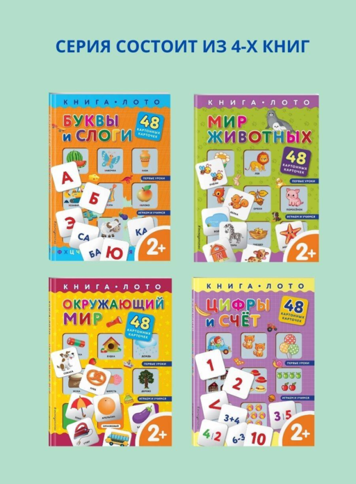 Окружающий мир. Книга-лото с карточками
