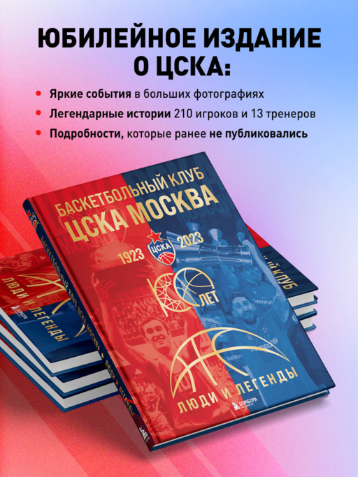 Баскетбольный клуб ЦСКА Москва. 100 лет. Люди и легенды